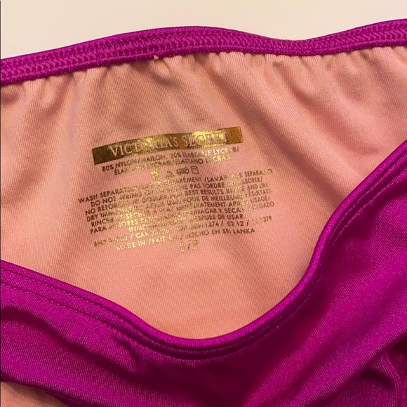 Victoria’s Secret Bikini Fuchsia w Gold Details - Picture 2 of 7